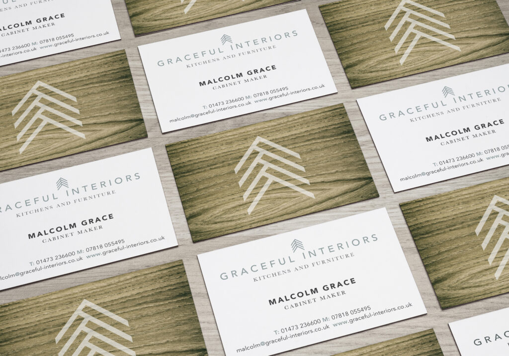 Graceful Interiors - business cards