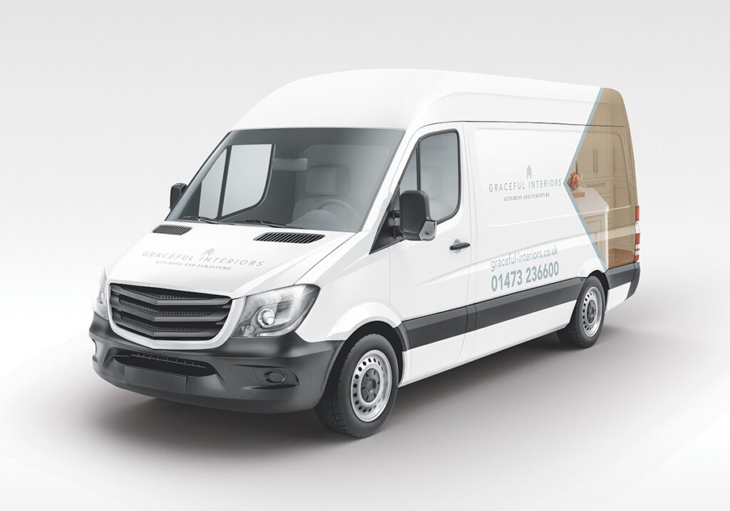 Graceful Interiors - van livery