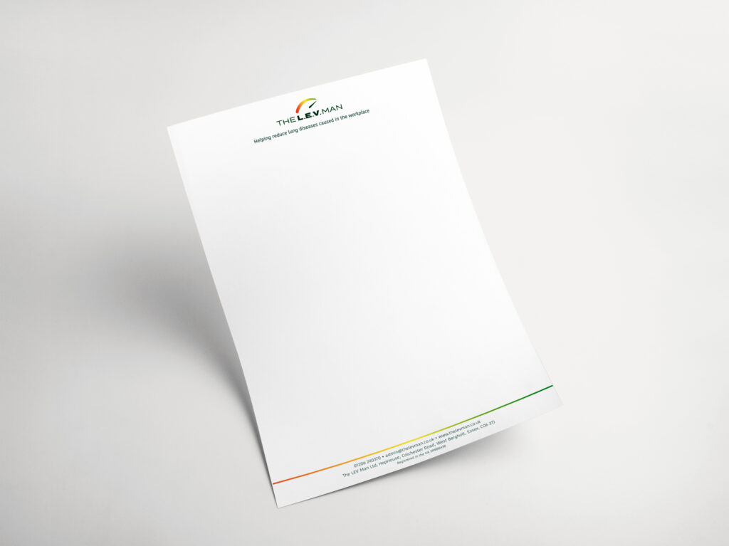 LEV Man letterhead